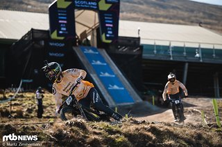 Im Training hat sich Andi Kolb von seinem schnellen Teamkollegen Charlie Hatton auf Pace bringen lassen.