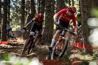 Duell der späteren Erst- und Zweitplatzierten