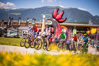 Start zur TT Kronplatz Freitag mittag