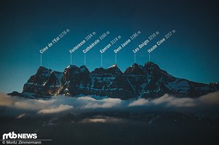 Zum Sonnenuntergang hat sich Champéry nochmal von seiner epischen Seite gezeigt.