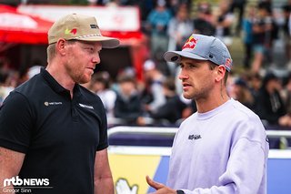 Viele Mountainbiker sind Motocross-Fans, weshalb die Anwesenheit von Ken Roczen für einiges an Aufmerksamkeit sorgte.