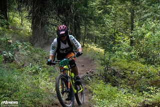Startnummer 231 auf Stage 3