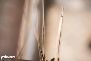 Das Dächle, Namens-gebende Fase an der Bremsscheibe und Einfädel-Hilfe Das Dächle, Namens-gebende Fase an der Bremsscheibe und Einfädel-Hilfe