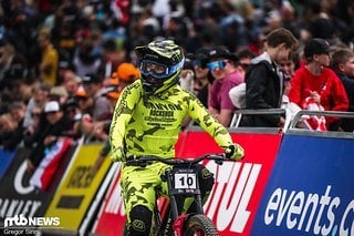 Luca Shaw war mit seinem Rund als 11. gar nicht zufrieden zunächst.