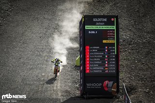 Es war ein äußerst enges Kopf-an-Kopf-Rennen mit Loris Vergier
