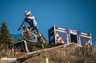 Trotz zeitweise extrem widriger Umstände war Ronan Dunne vom ersten Trainingslauf weg absolut on fire