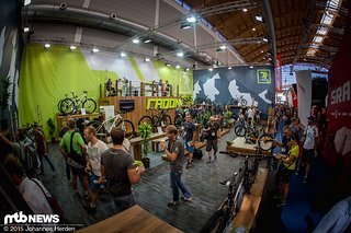 Der Radon-Messestand auf der Eurobike 2015