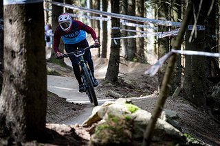 Auf Stage 2 ging es über den Flow Country Trail Auf Stage 2 ging es über den Flow Country Trail