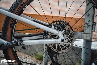 Solche Schweißnähte sieht man an den meisten XC-Bikes nicht
