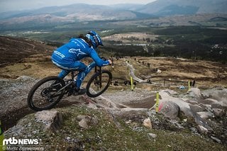 Der Samstag war ein guter Tag für den amerikanischen Downhill: Gleich 4 US-Fahrer sind in den besten 12 gelandet