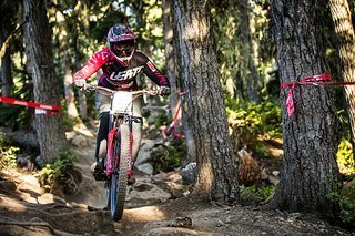 Caro auf dem Weg zum 5. Rang beim Garbanzo DH.