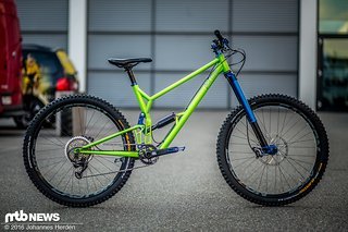 Stahl-Bike von Portus Cycles