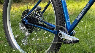 Die Gänge werden mit dem Vivo Enduro Schaltwerk eingelegt