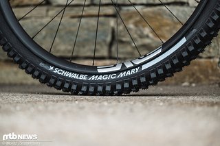 Der neue Look des Schwalbe Magic Marys weiß zu gefallen