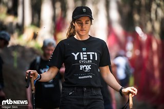 Mit sehr steilen Strecken kommt Camille Balanche bekanntlich exzellent zurecht