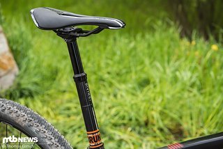 Die Stütze kommt seit diesem Jahr von Bike Yoke
