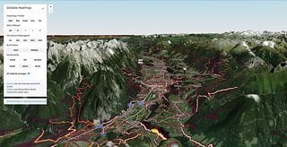 Eindrucksvolle Sicht auf Innsbruck mit der neuen 3D-Karte