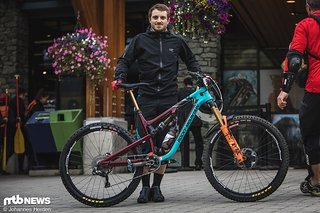 Jesse Melamed und sein Rocky Mountain Altitude Jesse Melamed und sein Rocky Mountain Altitude