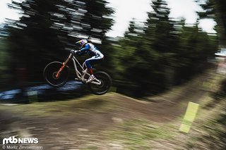 Ab dem ersten Run ging es in Champéry richtig zur Sache