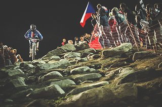 Die tschechischen Fans reisten mit Romana Labounkova nach Val di Sole