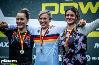 Bei den Frauen sind die Top-3 der Deutschen Meisterschaft nominiert Bei den Frauen sind die Top-3 der Deutschen Meisterschaft nominiert