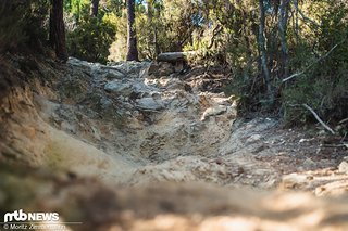 Die Strecken in und um Finale Ligure sind teilweise sehr hart, aber insgesamt gut fahrbar Die Strecken in und um Finale Ligure sind teilweise sehr hart, aber insgesamt gut fahrbar