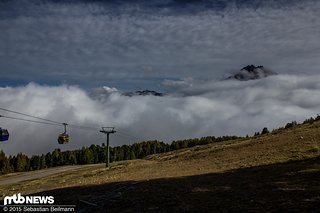Bestes Wetter zum Tourstart an der Bergbahn Schöneben Bestes Wetter zum Tourstart an der Bergbahn Schöneben
