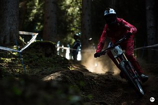 Ratboy knallt durchs Unterholz und kam mit erstaunlich wenig Runden am heutigen Tag aus.