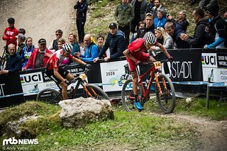 Antoine Philipp und Filippo Colombo konnten sich früh als Duo absetzen.