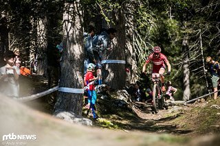 Annika Langvad riskierte mit ihrem hohen Anfangstempo viel - zu viel, wie sich später herausstellen sollte