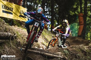 Brendan Fairclough ist eigentlich als Sweeper dabei, hat zwischenzeitlich jedoch mit Luca Shaw Laps gemacht.