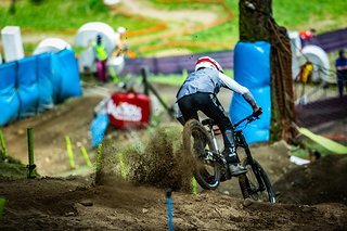 Die Piste verlangte einiges ab. Die Piste verlangte einiges ab.