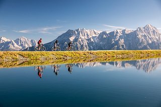 Noch bis zum 07. November hat der Epic Bikepark Leogang seine Tore für Mountainbiker geöffnet.