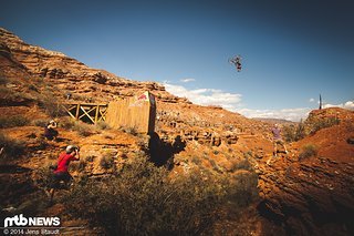 Jeff Herbs Flip über das Canyon Gap