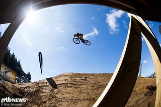 Die letzten beiden Kicker sorgten für viel Airtime