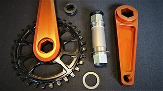 Die Kurbel ist das Herzstück des Kinderbikes