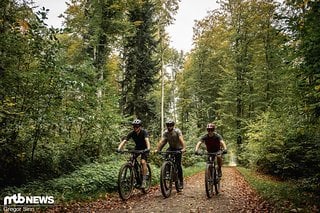 Der Winterwald hat nicht gerade viele Höhenmeter, ist dafür aber ganzjährlich relativ gut befahrbar.