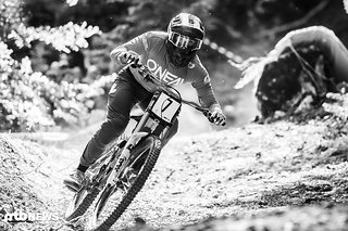 Kilian Schnöller konnte sich knapp auf Platz 2 schieben.