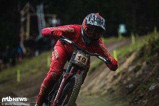 Auch Mille Johnset ist in ihrem Final-Run zu Boden gegangen, was die Norwegerin aber nicht dran gehindert hat, verdammt schnell unterwegs zu sein.