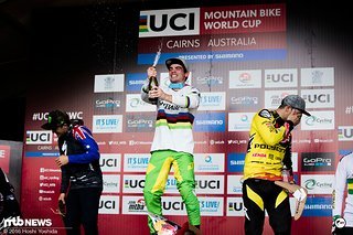 2016 holte Loïc Bruni in Cairns den ersten und bis dato einzigen Weltcup-Sieg seiner Karriere 2016 holte Loïc Bruni in Cairns den ersten und bis dato einzigen Weltcup-Sieg seiner Karriere