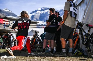 Ein WM-Run in Champéry ist das ziemliche Gegenteil von Party Laps