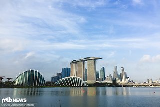 Skyline von Singapur