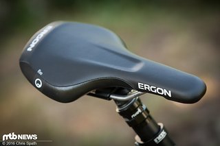 Unser Testbike war mit Teilen ausgestattet...