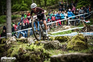 Mischte bereits in der Eliteklasse im Weltcup mächtig mit und ist damit die klare Favoritin in der U23-Klasse