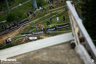 Finn Illes auf dem Weg zu seinem 3. Weltcup Sieg