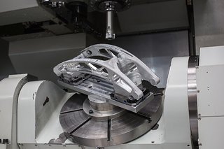Die North Bucks Machining Schwinge auf der Fräse Die North Bucks Machining Schwinge auf der Fräse