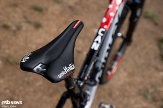 Abgesessen wird auf dem Selle Italia Boost Kit Carbonio