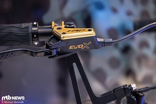 Erhältlich ist die EVO X in Gold und in Schwarz. Erhältlich ist die EVO X in Gold und in Schwarz.