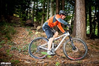 Auf flachen Trails ist der Speed wirklich beeindruckend