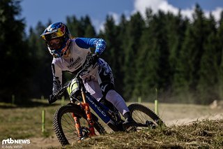 Gracey Hemstreet ist gewohnt langsam ins Rennen gestartet und konnte nach unten hin Plätze gut machen